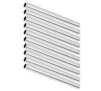 Tixiyu Aluminium Straight Tubing High Durability for Structural Support 8x6mm 3.9in Length for Robotics Enthusiasts
