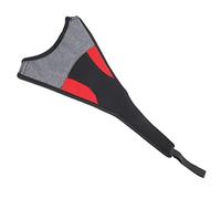 Tixiyu Bike Frame Sweat Absorbs Guard Portable Mesh Belt Easy Install for Mountain Road Cycling Training Black Red