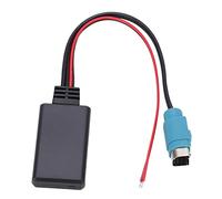 Tixiyu Bluetooth Audio Cable Adapter Durable ABS Material for Alpine CDE-W203Ri IDA X303 X305 X301 Plug and Play for Car Music Lovers