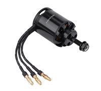 Tixiyu Brushless Motor for RC Airplane High Power and Stability for RC Aircraft Accessory with Compact Structure for Hobbyists Aluminum Black 282g (800KV reverse)