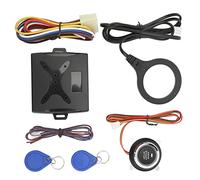 Tixiyu Car Push Start Ignition Kit Efficient Smart Engine Start Stop Button Keyless Go System for 12V Vehicles