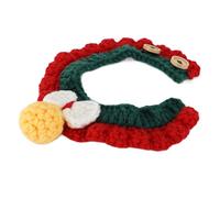 Tixiyu Ducks, Chickens and Geese Collar, Knitted with Wool Yarn, Soft and Comfortable, Pet Accessory for Christmas, Halloween, Birthday Party (M)