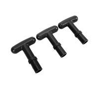 Tixiyu Kayak Oar Handle Easy Grip for Enhanced Steering Control Fits 23mm Inner Diameter Tube (Black)