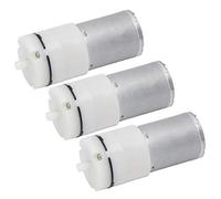 Tixiyu Mini Water Air Vacuum Diaphragm Pump Strong Structure for Fish Tank DC 6V 3Pcs Set
