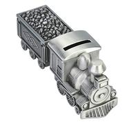 Tixiyu Money Saving Train Coin Saving Train Kids Savings Train Alloy Retro Train Coin Bank for Kids Children Savings Box with Classic Design Desktop Ornament
