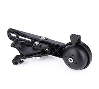 Tixiyu Multifunctional Bike Computer Bracket Table Bell Holder for Mountain Road Bicycle, Eco-friendly Alloy Bell, Lightweight, Black, A, B (B)