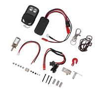 Tixiyu P06 RC Winch Durable Metal Winch Remote Control Set for Model Vehicle Reliable Performance for Off Road ATV Sports Yachts Silver