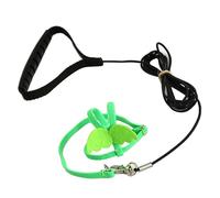 Tixiyu Pet Bird Harness Leash Premium Soft Fabric Easy Carry Anti Escape Design for Outdoor Walking, 6.6ft Cotton Harness Leash for Conures Budgerigar Lovebird Cockatiel Mynah