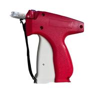 Tixiyu Quick Fixer Handy Stitch Hemming Gun for Sewing on the Go with Button Connector for Home Use (Red)