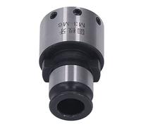 Tixiyu Round Cutting Chuck Carbon Steel Male Thread Collet Lathe Tool for Machining Workshop