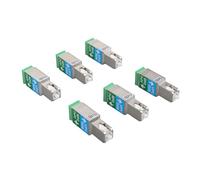 Tixiyu SC UPC Male to SC Angled PC Female Adapter Low Loss Isolation Fiber Optic Converter for Communication Networks