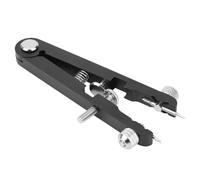 Tixiyu Watch Repair Tool Durable Spring Bar Plier for Easy Bracelet Adjustment Plus Pins for Home or On-the-Go Use (Black)