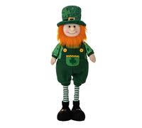 tixoacke 1Pack StPatrick's Day Gnomes Plushes Decorations Green Irish Leprechaun Tomtes Elf Gnome Dwarf Figurines Ornaments StPatrick's Day Gnome