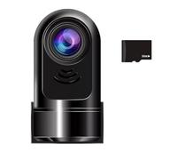 Tixqeaif 1080P HD 360° Rotating Mini ADAS Dashcam, Car Dash Camera with 32GB Card, 24H Parking Mode/Night Vision/Motion Detection
