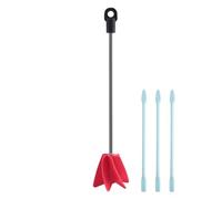 Tixqeaif 1Set Cement Mixer Epoxy Mixer Drill-5 Gallon Paint and Epoxy Resin Mixing Attachment 11.8inch Stirrer Paddle Drills-3 Stir Sticks