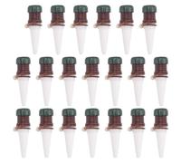 Tixqeaif 20-Pack Automatic Plant Watering System Devices, Slow Release Ceramic Material Feeder for Vacation Plant Self Watering Kit for Outdoor & Indoor Use