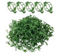 Tixqeaif 200 PCS Garden Plant Support Clips, Tomato Clips, Trellis Clips, for Cucumber Flower Squash Vine, 1 inch Inner Diameter