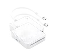 Tixqeaif 2Pcs 4 in 1 Memory Card Reader Adapter Type C USB-C Smart Media OTG M2 SD SM XD Card Reader for Android Accessories