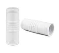 Tixqeaif 2Pcs Pool Pole Handle Grip Replacement, Hand Grip for Swimming Pool & Spa Poles, Telescopic Pool Pole Handle Grip 35mm