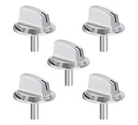 Tixqeaif 5 Packs Upgrade 5304525746 Range Oven Knobs Long Stem Stove Knobs Replacements Compatible Stove Range Oven Knobs