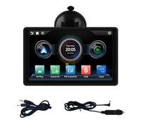 Tixqeaif 7Inch Universal Car Smart Radio Touch Screen Multimedia Player Wireless Bluetooth Carplay Portable Suspension Player Easy Install Easy to Use
