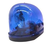 Tixqeaif Blue 12V Snail-Type Rotating Car Alarm Lights Warning Light Ceiling Light Strobe Light Universal for Automobiles Parts