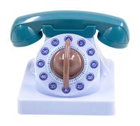 Tixqeaif Cartoon Phone Shaped Mechanical Winding Manual 360 Degree Rotating Timer, Suitable for Children'S Learning Organizer A