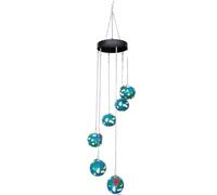 Tixqeaif Charming Wind Chimes Bird Feeders for Outdoors Hanging Ant and Bee Proof,Never Leak,Perfect Garden Decor Easy Install,A