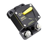 Tixqeaif Circuit Breaker Fuse Reset 12-48V Dc Car Audio Amplifier Circuit Breaker Waterproof Parts, 300A