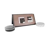Tixqeaif Classic Go Chess Set-Magnetic Go Gobang Folding Chessboard, Plastic Checkers,Gifts for Game Lovers,Portable and,