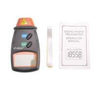 Tixqeaif Digital Tachometer RPM Meter Non-Contact 2.5Rpm-99999Rpm LCD Display Speed Meter DT2234C Tester Speed RPM Counter