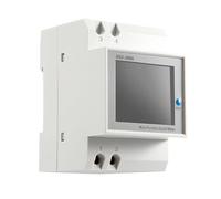 Tixqeaif Din Rail AC Monitor 6IN1 40-300V 100A Voltage Current Power Factor Active KWH Electric Energy Frequency Meter Volt AMP