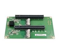 Tixqeaif Dual MCIO 8I to2x PCIe5.0 X16 Slot Riser Card Dual MCIO 8I Riser Card PCIe5.0 X16 Slot Riser Card