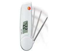 Tixqeaif Folding Probe Thermometer Penetration LCD Digital Thermometer Food Safety Thermometer T103(-30°C-+220°C)0560 0103