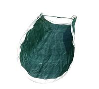 Tixqeaif Garden Foldable Leaf Collector, Outdoor Gardening -Up Round Leaf Dustpan, Reusable Garden Waste Collection Bucket