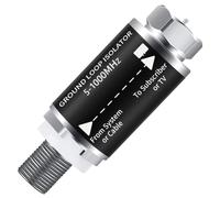 Tixqeaif Ground Loop Isolator - Cable TV Audio Isolation Transformer, TV/Noise Eliminator