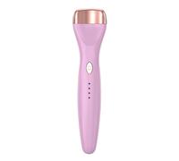 Tixqeaif Heated Eyelash Curler 5D Push 3 Modes Electric Eyelashes Grafting Eyelashes Long Lasting Makeup Tool Warm Visor, Pink