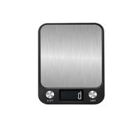 Tixqeaif Kitchen Scale 15Kg Weighing Food Coffee Balance Smart Electronic Digital Scales Stainless Steel for Cooking and Baking Easy Install -A