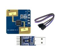 Tixqeaif LD2402 24G Static Human Body Presence Detection 7m AIoT Millimeter Wave Sensor Radar Module GPIO and UART Interfaces