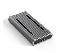 Tixqeaif M.2 Dual Protocol RGB Hard Drive Enclosure Nvme/Ngff Universal Gen2 10Gbps Phantom State Drive Housing Computer Replacement Parts Accessories