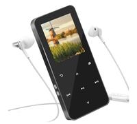 Tixqeaif MP3 Player,with Bluetooth 5.2 Portable High Fidelity Lossless Sound Music Player with 128GB Card/Speaker/E-Book Reading Easy to Use