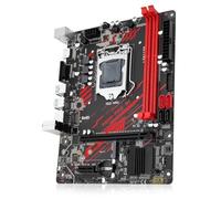 Tixqeaif Onboard Network Card LGA 1150 Motherboard Dual Channel DDR3 forPentium Core I3 I5 I7 4th Processor DDR3