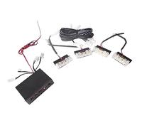 Tixqeaif One Drag Four Strobe Lights Strobe Lights Signal Lights Car LED Lights General Car Supplies,Red Light