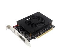 Tixqeaif PCIEX16 NVME M2 MKEY SSD Array Expansion Adapter Card Motherboard PCIE Split Card