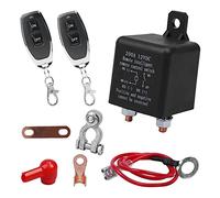 Tixqeaif Remote Battery Disconnect Switch Wireless Remote Control Battery Disconnect Switch 12V 200A Dual Remote Control Switch Automobile Parts