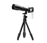 Tixqeaif -T50X Phone Telephoto Lens HD Internal Focus with Tripod 50X Telephoto Lens for Concert Bird Watching Telephoto Lens