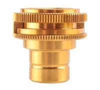 Tixqeaif Thread Converts Adapter Match Cube Tank Female DUO/ART/to Male Tr21-4 Easy Install Easy to Use Gold