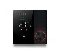 Tixqeaif Tuya Smart Thermostats for Air Conditioner with WIFI Remote Control Smart Knob Thermostat LED Temperature Control Switch B