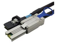 Tixqeaif Two Colors 2M Mini SAS 26P SFF-8088 to SFF-8087 36P Direct Attach Copper Cable Support 12Gb
