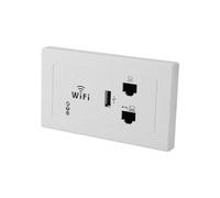 Tixqeaif Wireless WiFi Wall Switch Panel with Built-in Wireless Router, Panel Type 120 AP for Hotel Rooms, High Quality